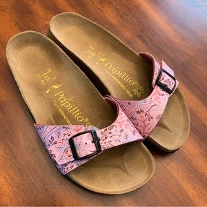 Papillio by Birkenstock sandals, size 38, pink, EUC